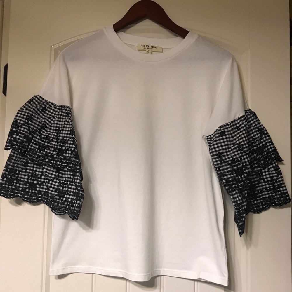 NWT White Free Generation Top